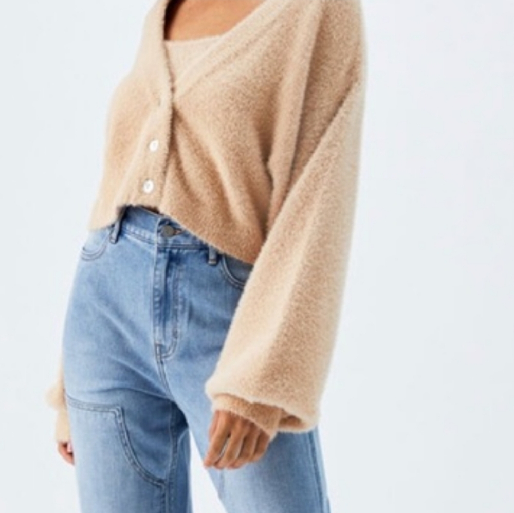 Kendall & Kylie Fuzzy Cardigan